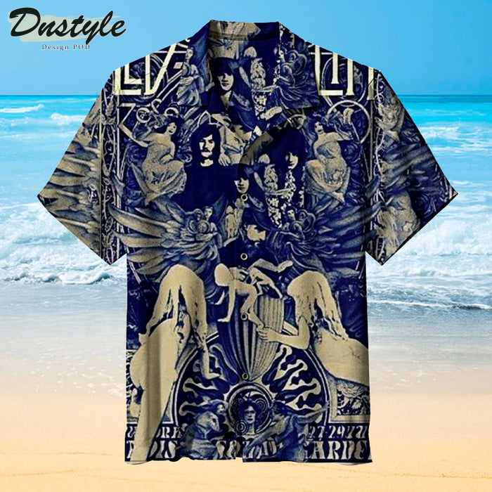 Unisex Led Zeppelin 3D Hawaiian Shirt