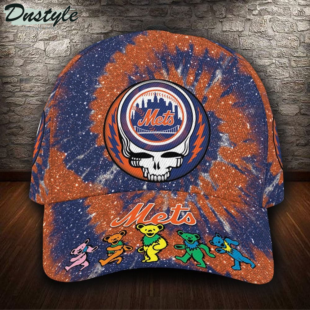 New York Mets And Grateful Dead Band Baseball Classic Cap