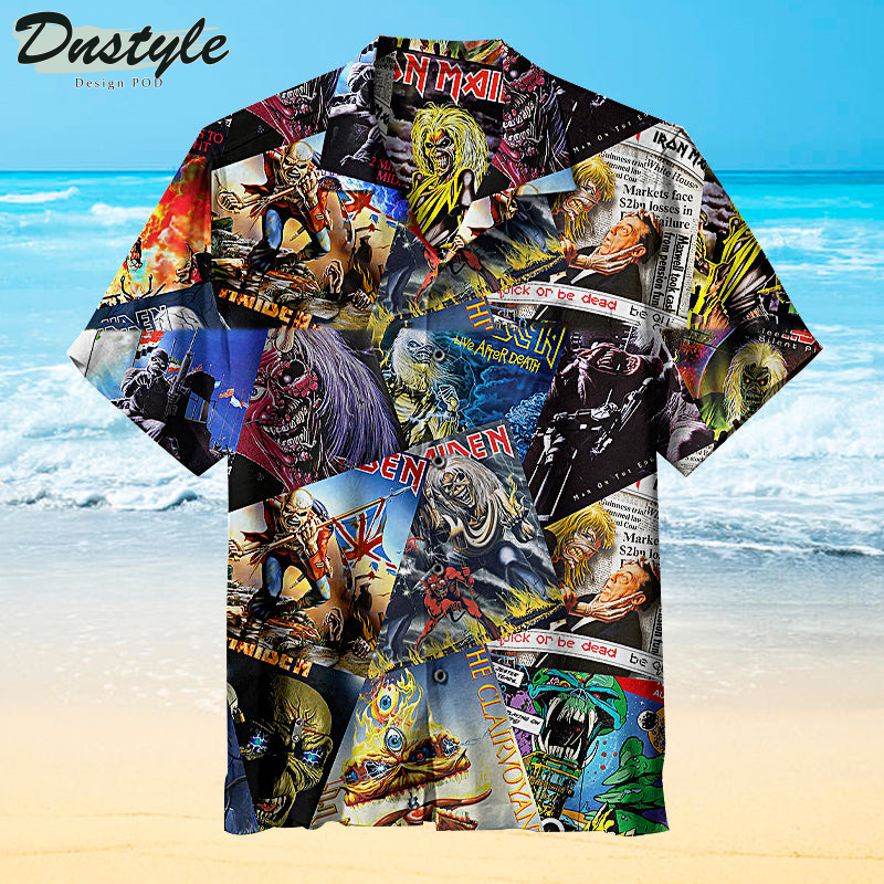 Iron Maiden Band Hawaiian Shirt
