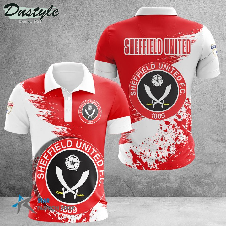Sheffield United F.C 3D Polo Shirt