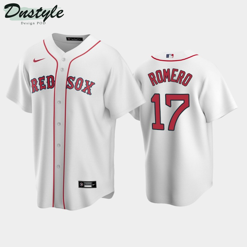 2022 MLB Draft Boston Red Sox Mikey Romero #17 White Home Jersey