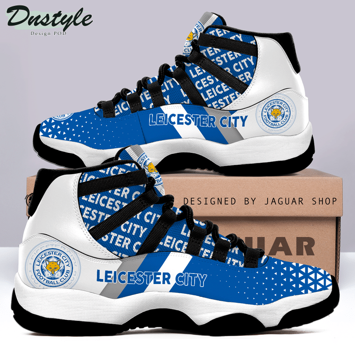 Leicester City Air Jordan 11 Shoes Sneakers