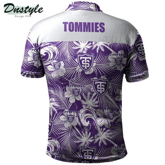 St. Thomas Tommies Tropical Seamless Polo Shirt