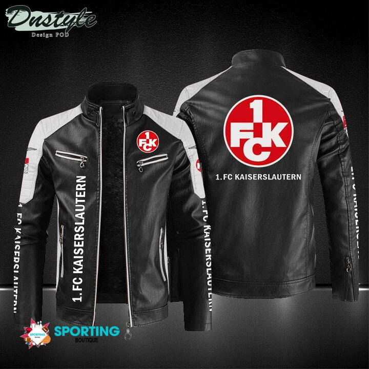 1. FC Kaiserslautern Block Sport Leather Jacket