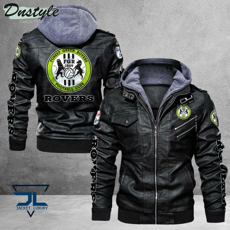 Forest Green Rovers Leather Jacket