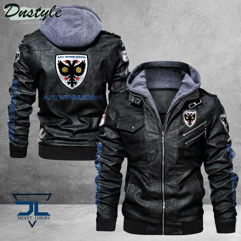 AFC Wimbledon Leather Jacket