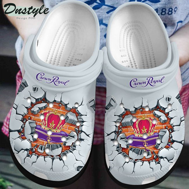 Crown Royal Crocs Clog Shoes