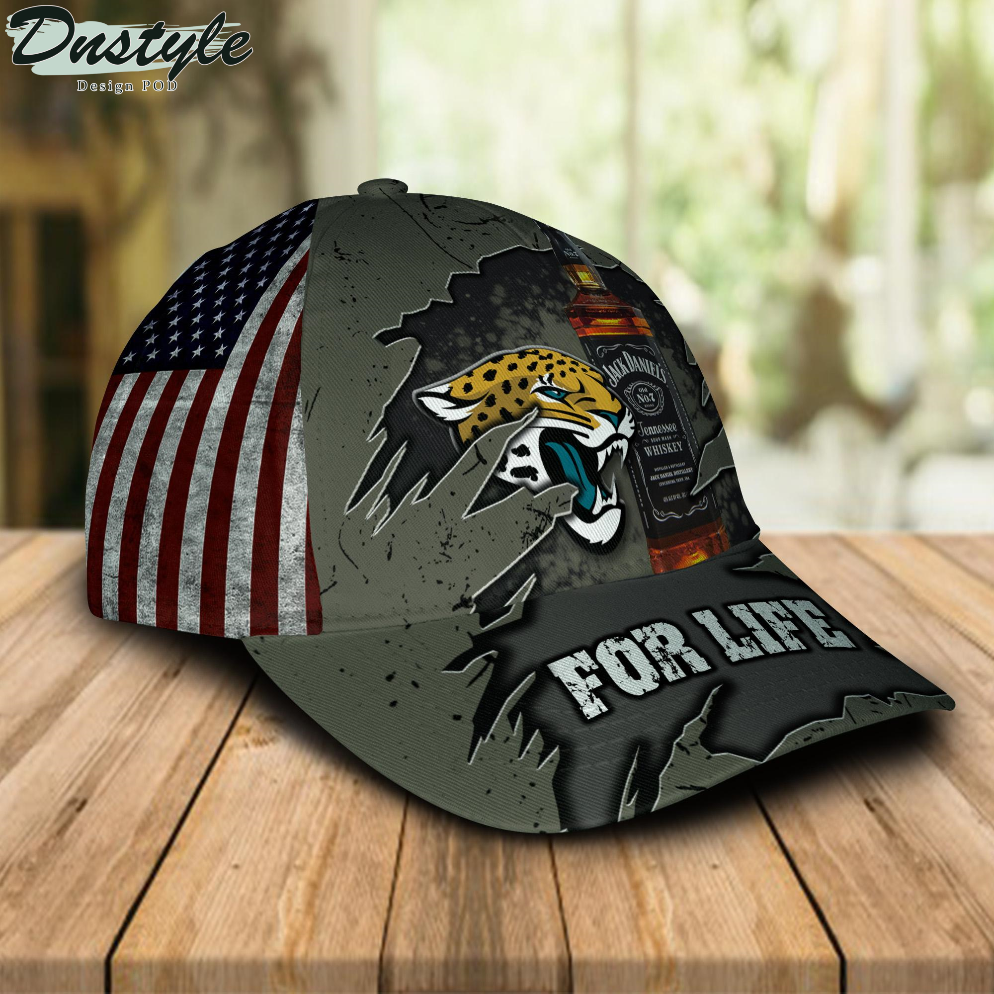 Jacksonville Jaguars Jack Daniels For Life Classic Cap