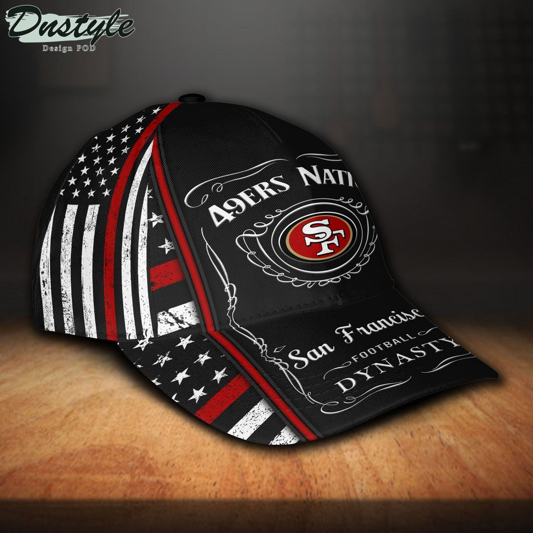 San Francisco 49Ers And Jack Daniel Baseball Classic Cap