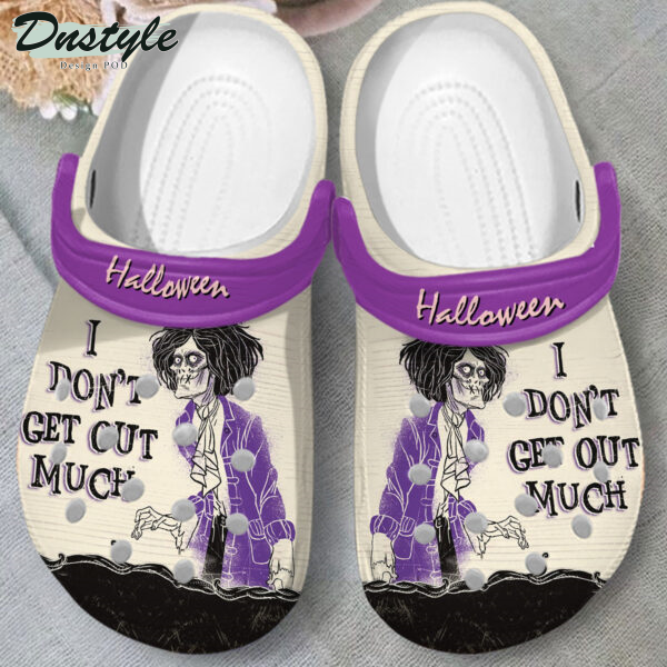 I Don't Get Out Much Halloween Crocs Crocband Slippers