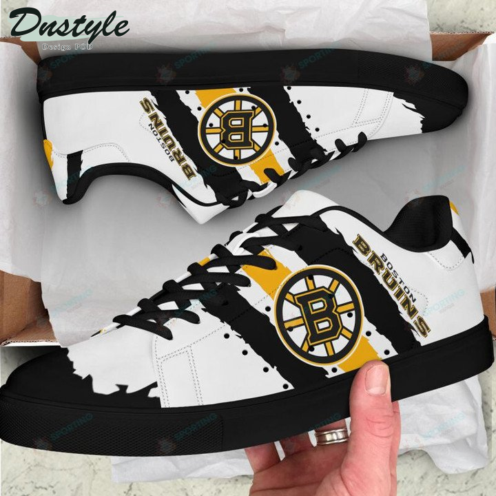 Boston Bruins Stan Smith Skate Shoes