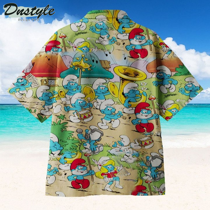 The Smurf Village Hawaiian Shirt