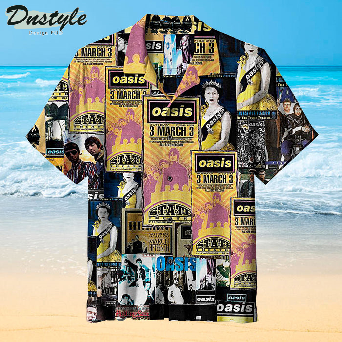 Oasis Collage Hawaiian Shirt