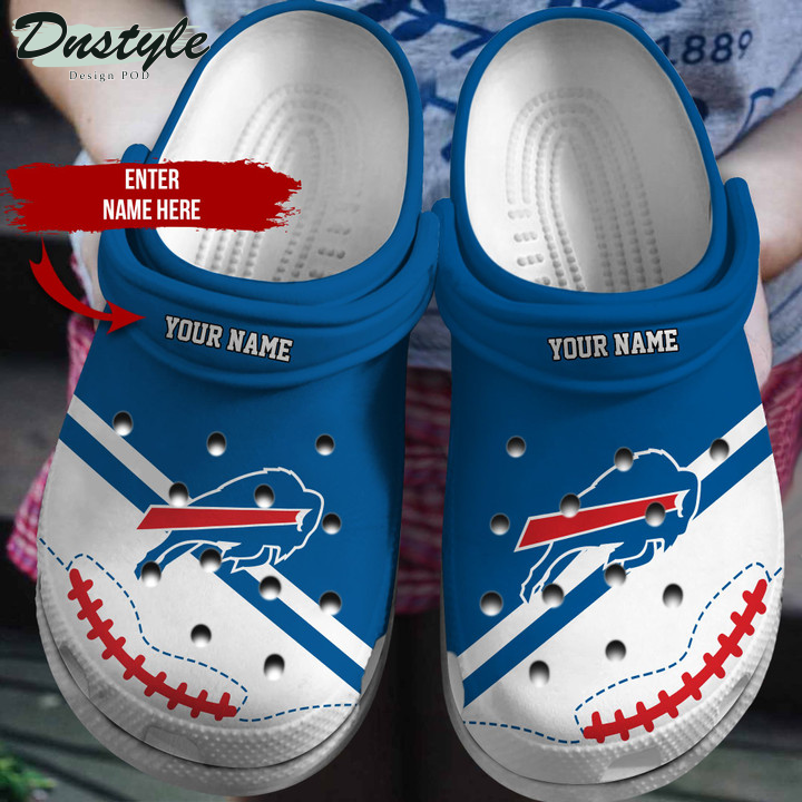 Buffalo Bills Personalized Crocs Clog Shoes