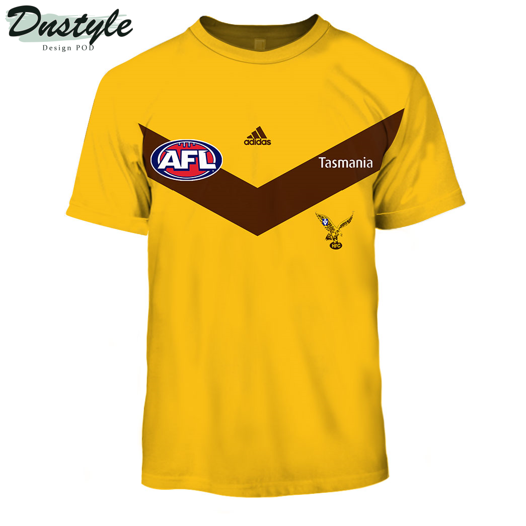 Hawthorn Hawks AFL Version 2 Custom Hoodie Tshirt