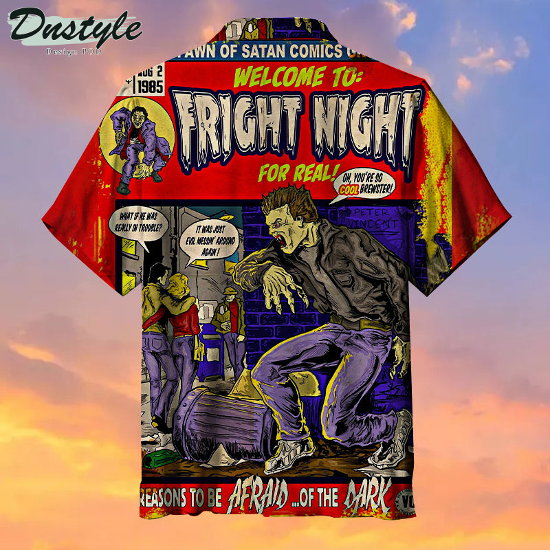 Fright Night You Don't Have to Be Afraid of Me Scene Hawaiian Shirt