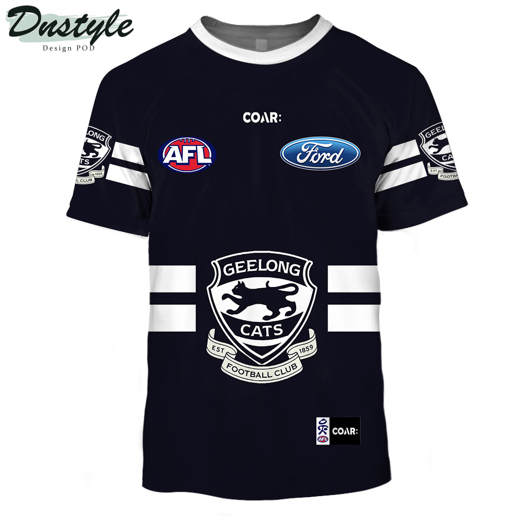 Geelong Cats FC AFL Version 5 Custom Hoodie Tshirt