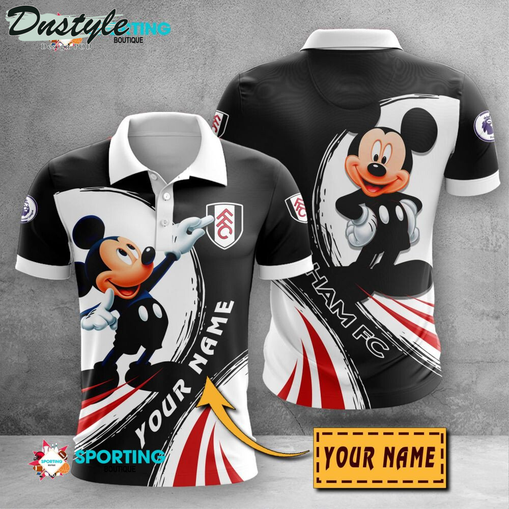 Fulham Mickey Mouse Personalized Polo Shirt