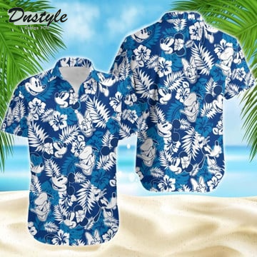 Mickey & Friends Floral Hawaiian Shirt