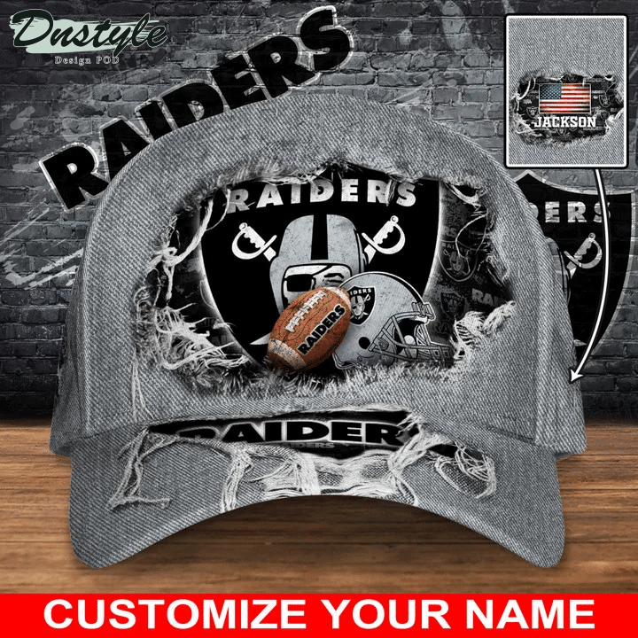 Las Vegas Raiders Personalized Classic Cap