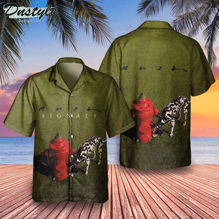 Rush Band Signals Hawaiian Shirt