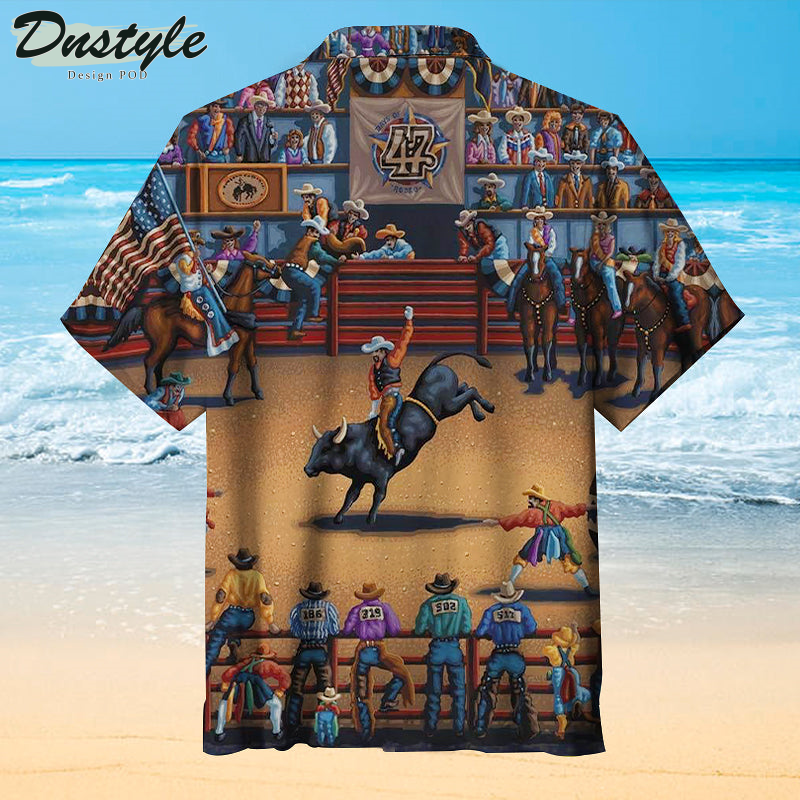 Western Cowboy Emergency Show Hawaiian Shirt