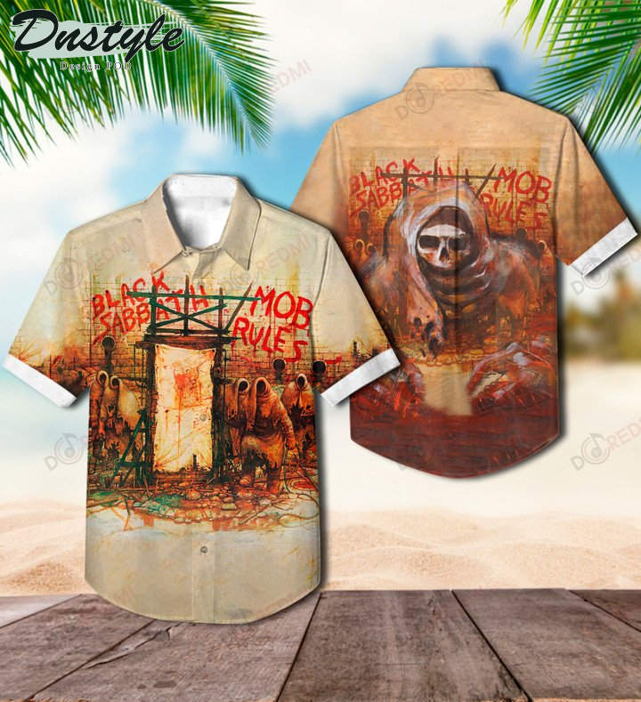 Black Sabbath Mob Rules Hawaiian Shirt