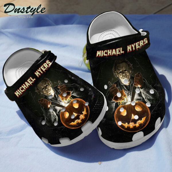 Michael Myers Horror Halloween Crocs Crocband Slippers