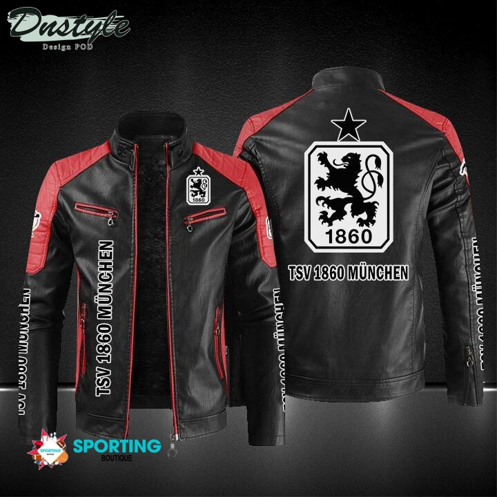 1860 Munich Block Sport Leather Jacket