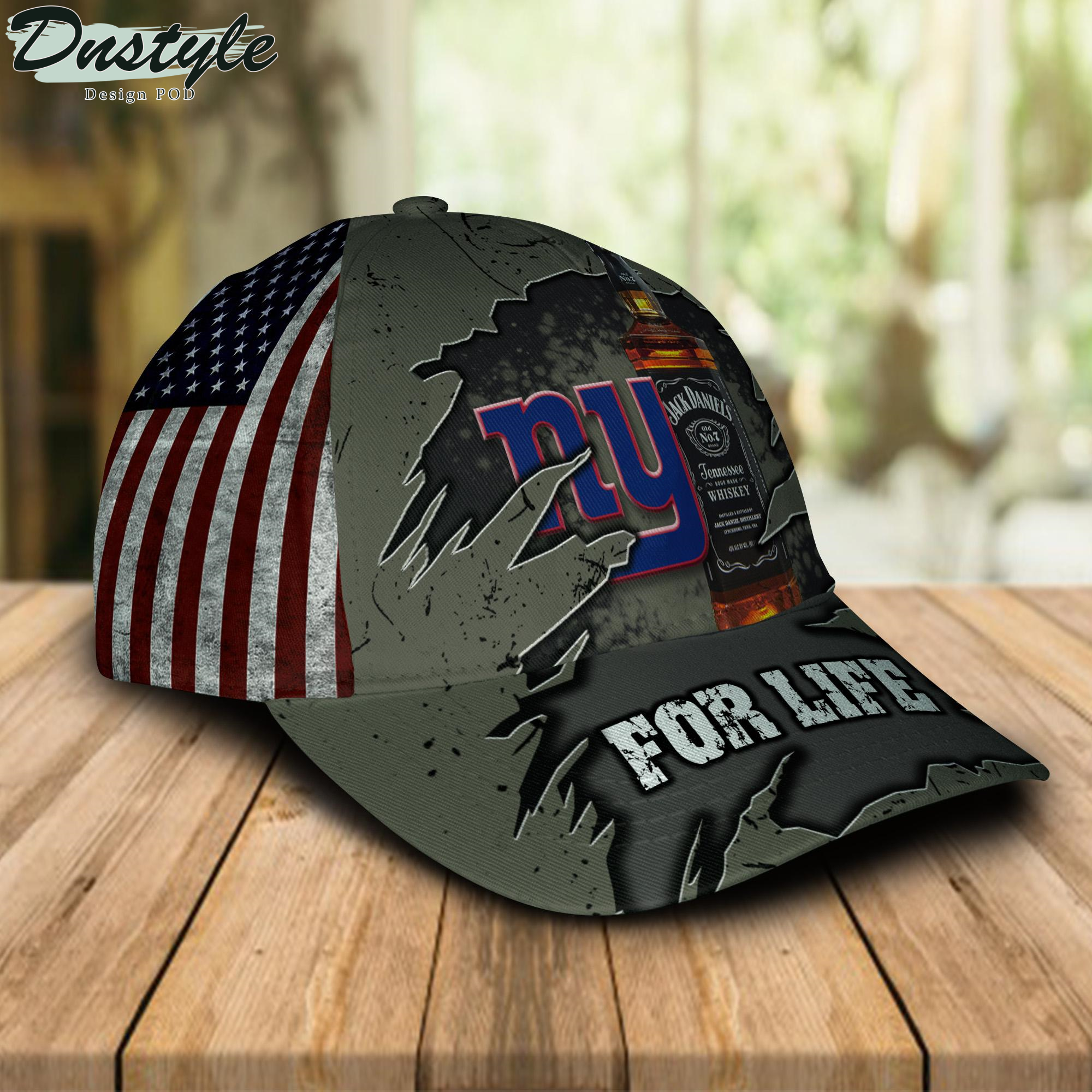 New York Giants Jack Daniels For Life Classic Cap