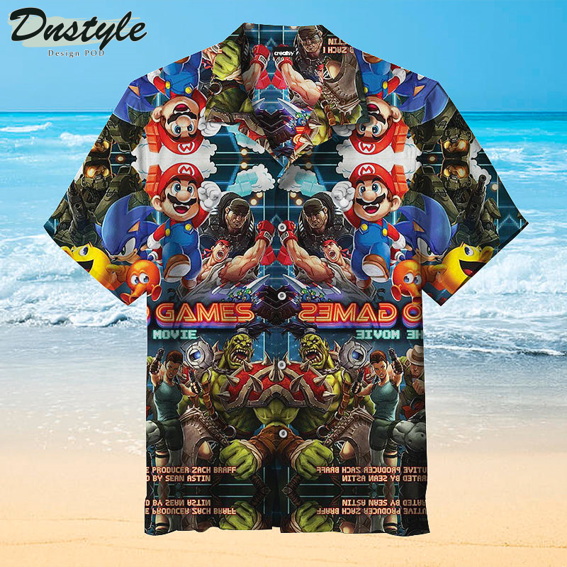 Video Games The Movie Hawaiian Shirt