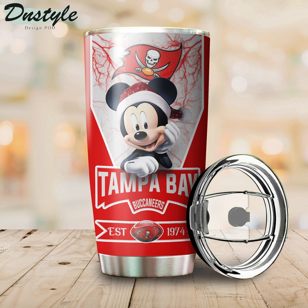 Tampa Bay Buccaneers Mickey Mouse Tumbler