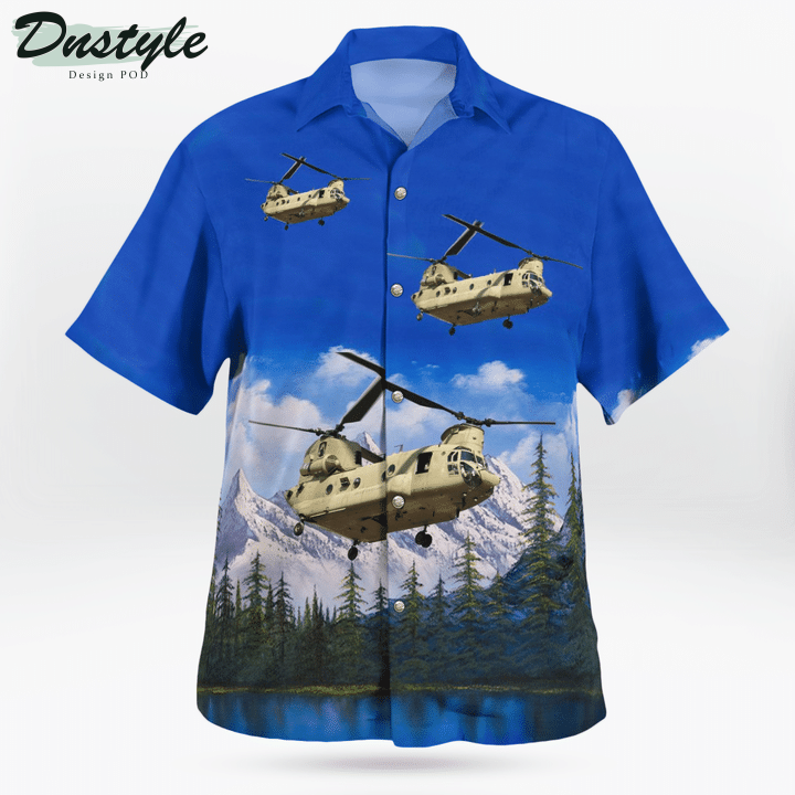 Army Ch-47 Chinook Hawaiian Shirt