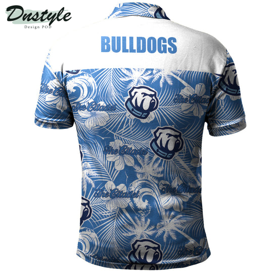 The Citadel Bulldogs Tropical Seamless Polo Shirt