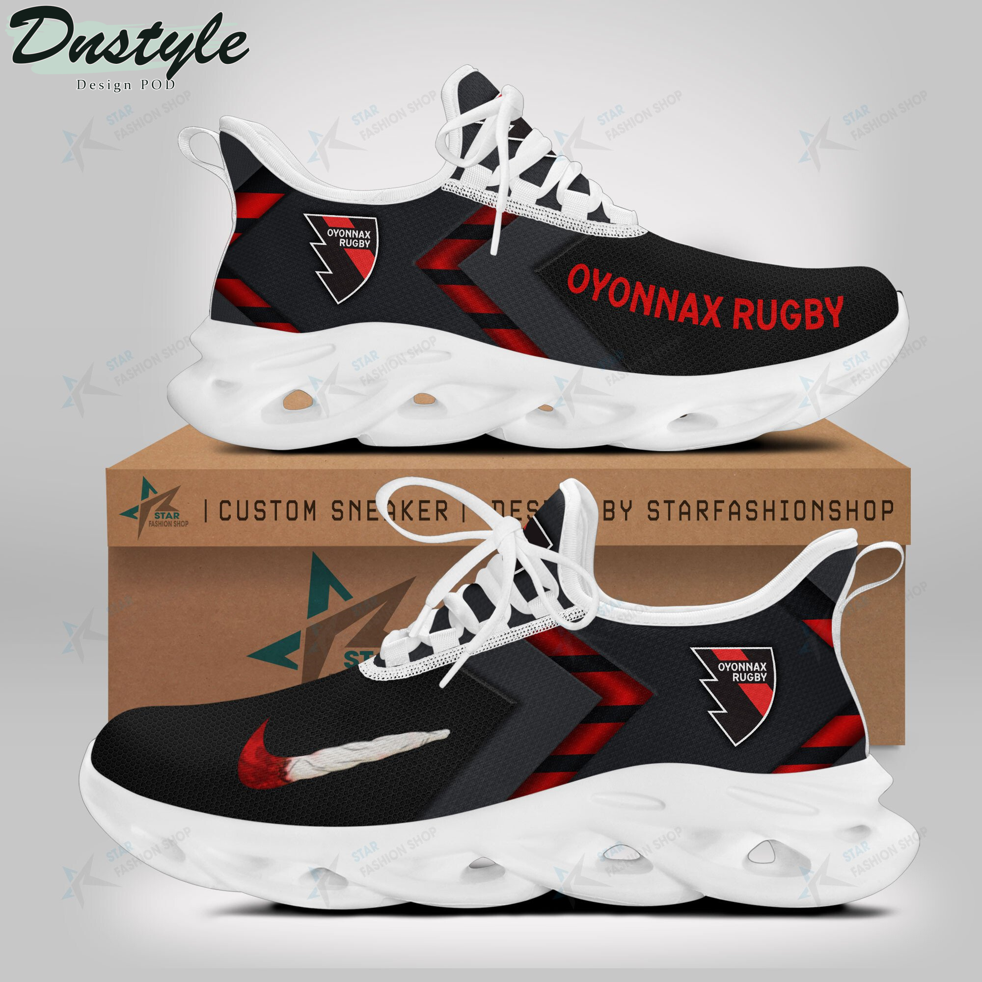 Oyonnax Rugby Clunky Sneakers Shoes
