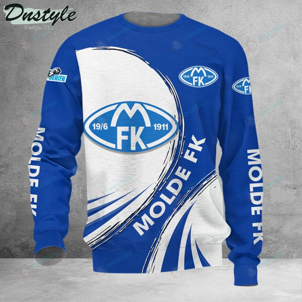 Molde Fotballklubb 3d Hoodie Tshirt