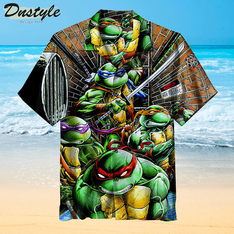 Teenage Mutant Ninja Turtles On The Move Hawaiian Shirt