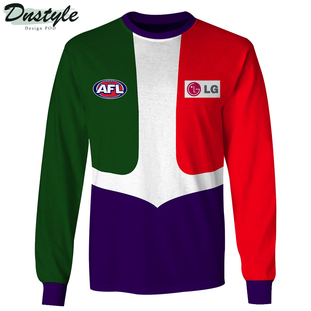 Fremantle Dockers AFL Version 2 Custom Hoodie Tshirt