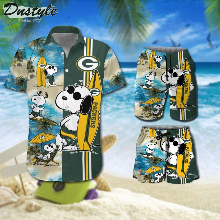 Seattle Seahawks Snoopy Hawaiian Shirt Beach Short