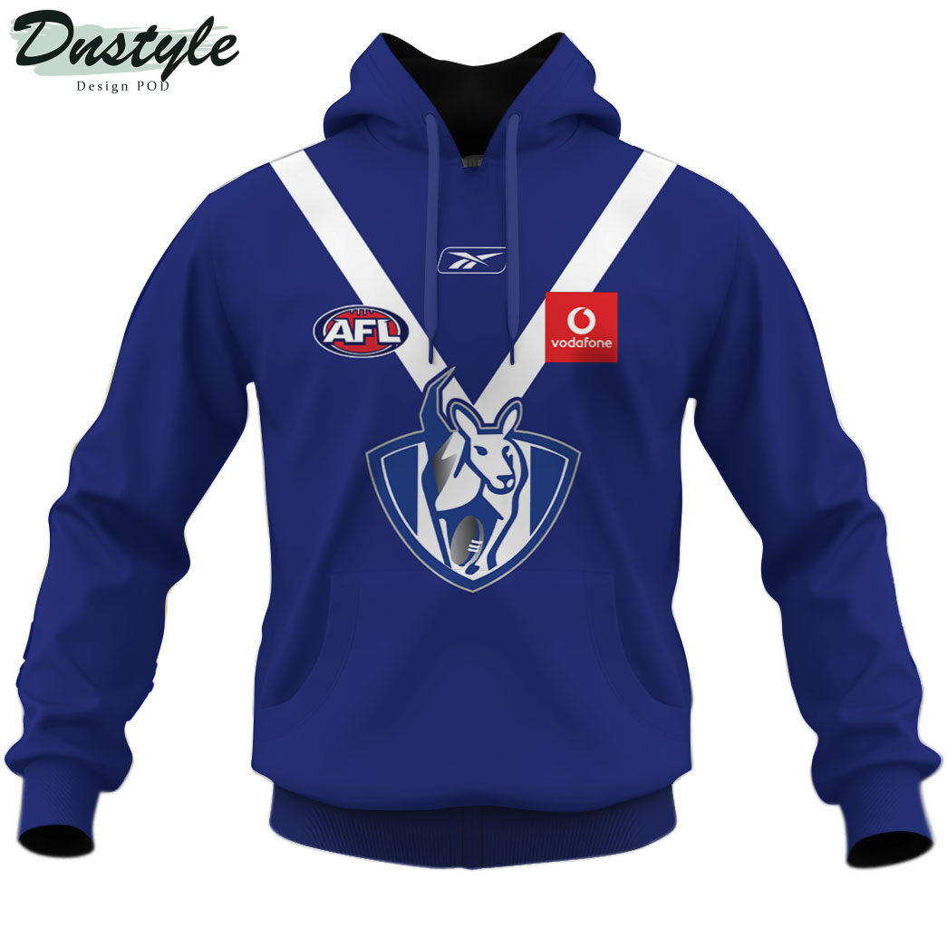 North Melbourne Kangaroos AFL Version 4 Custom Hoodie Tshirt
