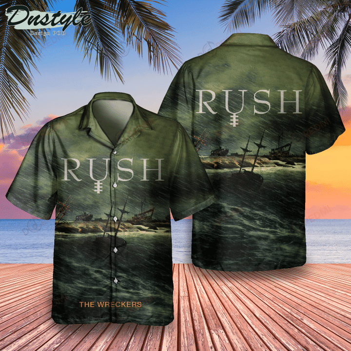 Rush Band The Wreckers Hawaiian Shirt