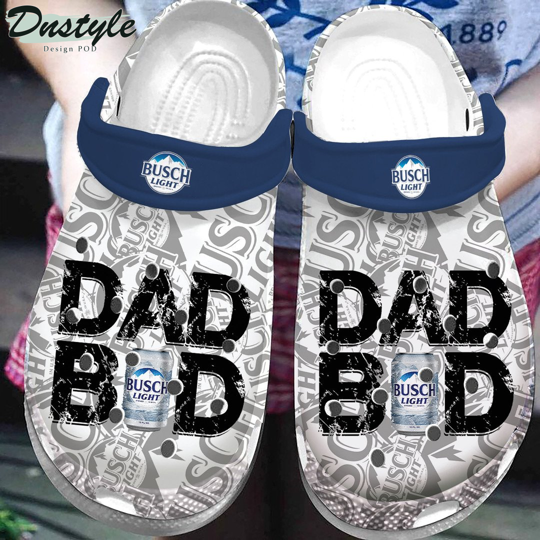Dad Bud Busch Light Clog Crocs Shoes