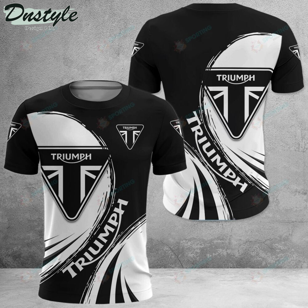 Triumph Motorcycles 3d Hoodie Tshirt