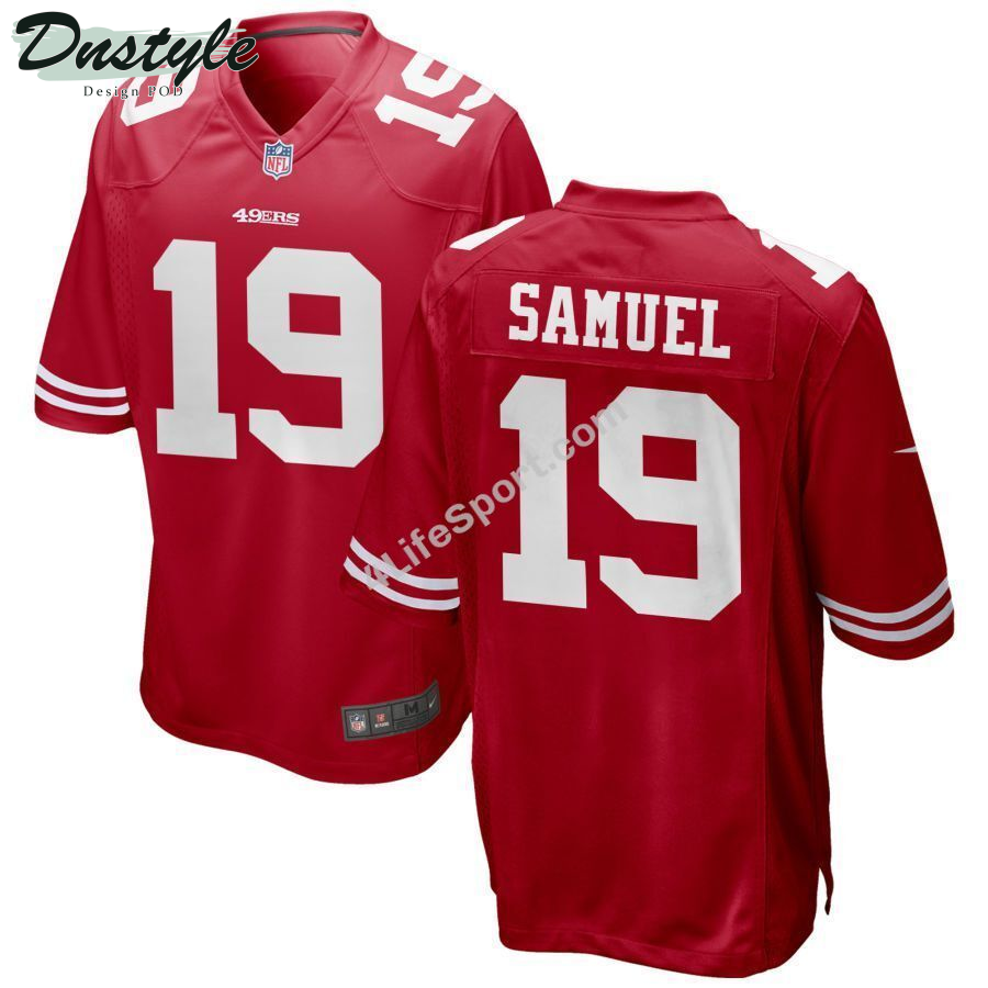 Deebo Samuel 19 San Francisco 49ers Red Football Jersey
