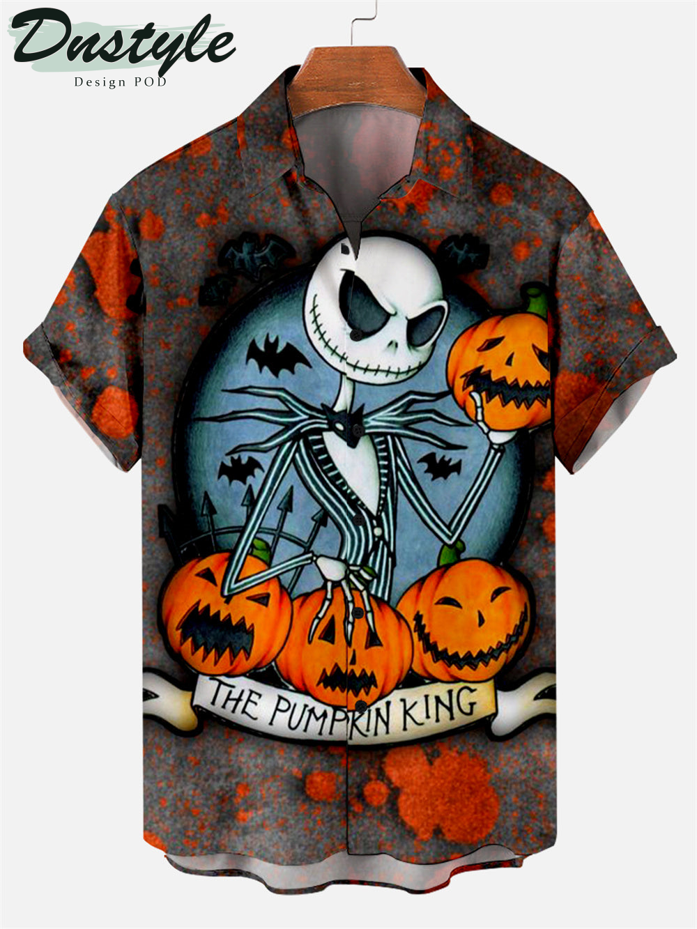 Happy Halloween Creative Spoof Pattern Hawaiian Shirt