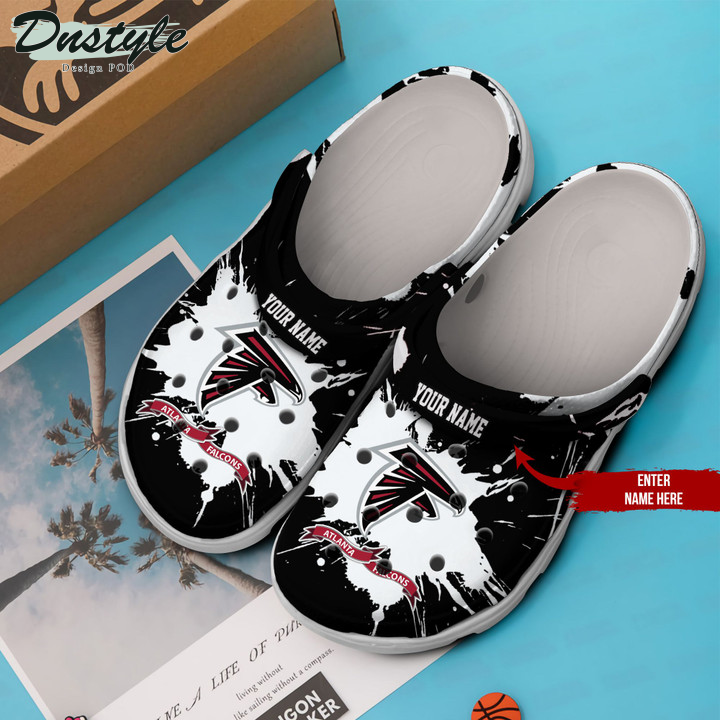 Atlanta Falcons Personalized Crocs Clog Shoes