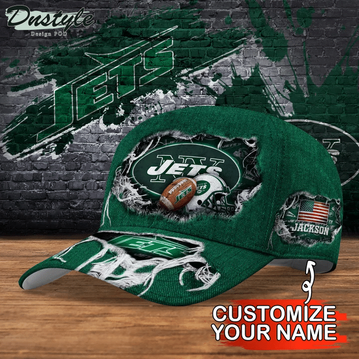 New York Jets Personalized Classic Cap