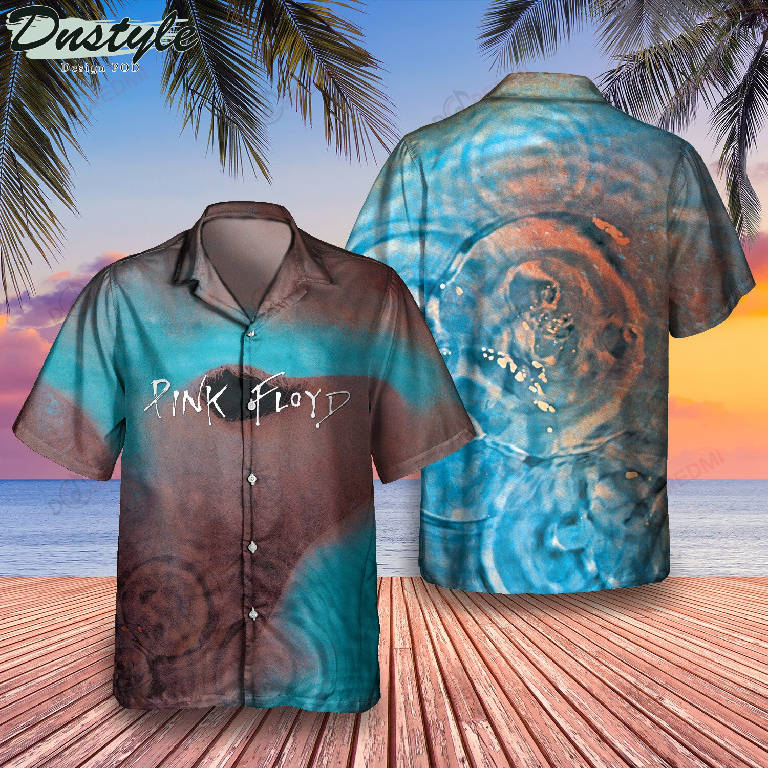 Pink Floyd Meddle Hawaiian Shirt