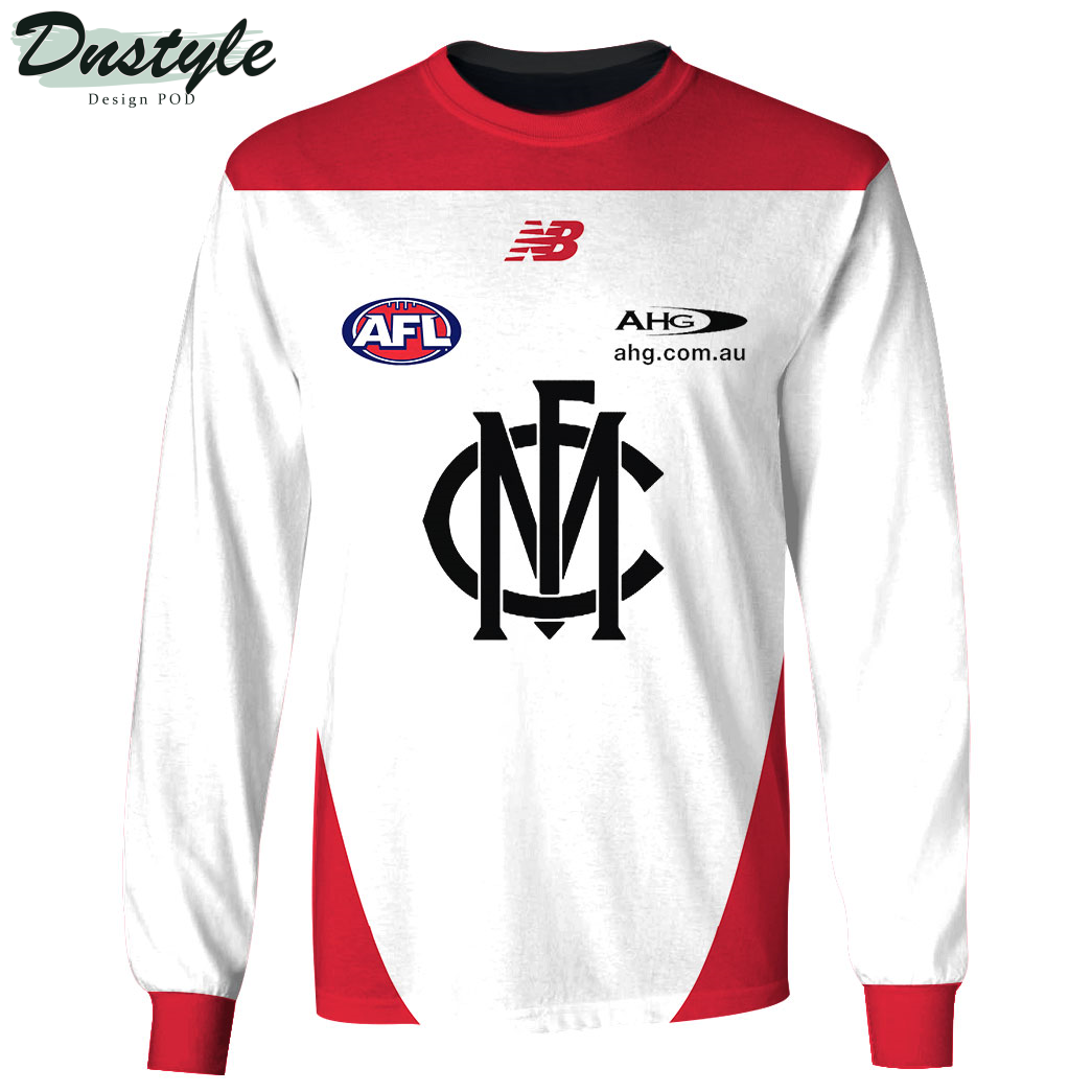 Melbourne Demons FC AFL Version 2 Custom Hoodie Tshirt
