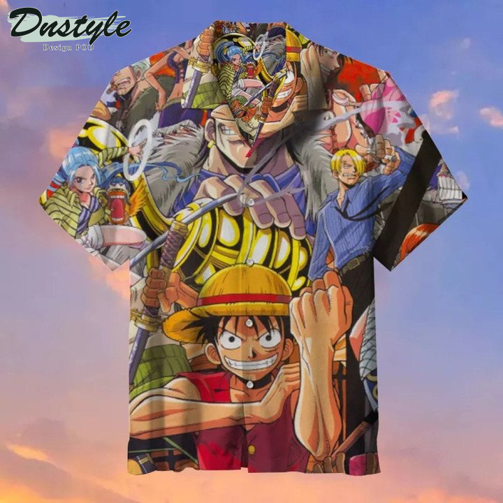 One Piece Universe Luffy Hawaiian Shirt